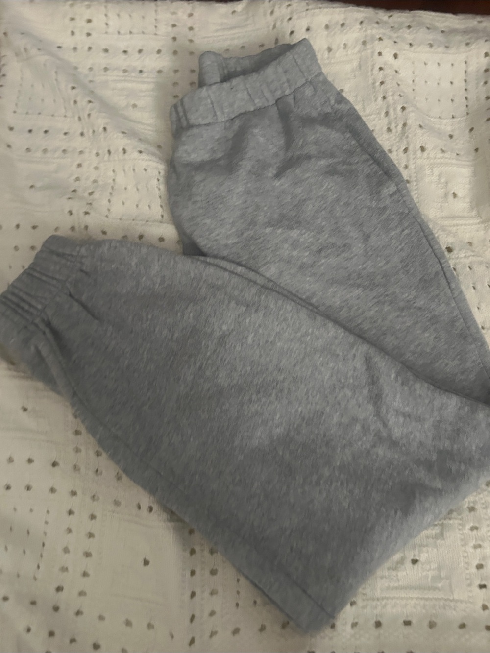 Brandy Melville Heather Gray Jogger Sweatpants